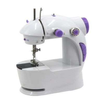 Mini machine à coudre électrique à couture à serrure à couture avec longueur de couture réglable