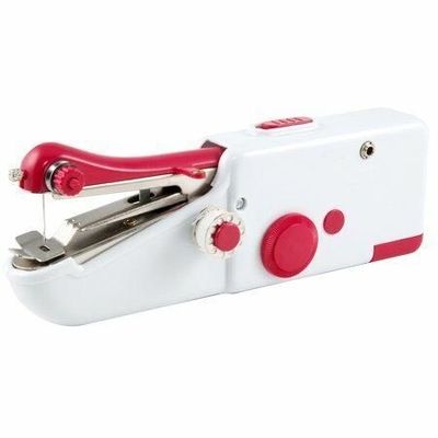 Machine à coudre portative Corps blanc sortie DC 6V/1000mA batterie alimentée Box d'origine