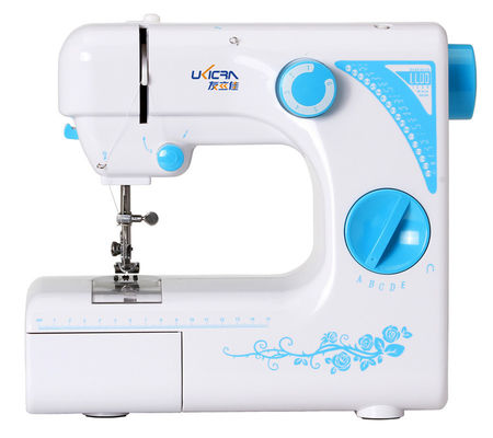 Longueur réglable des points de suture Portable Machinette de couture à serrure domestique UFR-727 pour le commerce de détail