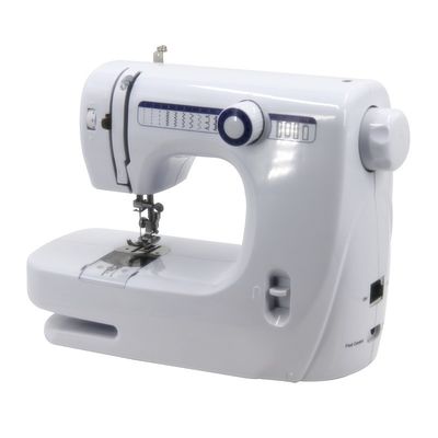La machine à coudre Singer à couture réglable.