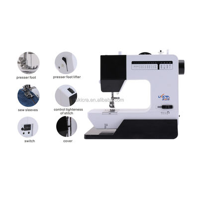 UFR-737 Mini machine à coudre domestique multi-fonctionnelle Overlock Compacte et polyvalent