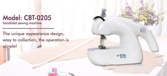 Mini machine à coudre portable CBT-0205 Matériau métallique ABS DC 6V/1000mA Sortie