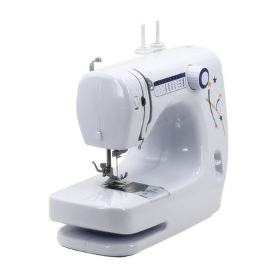 Double aiguille 12 points de suture Zig Zag machine à coudre électrique pour les vêtements selon la demande