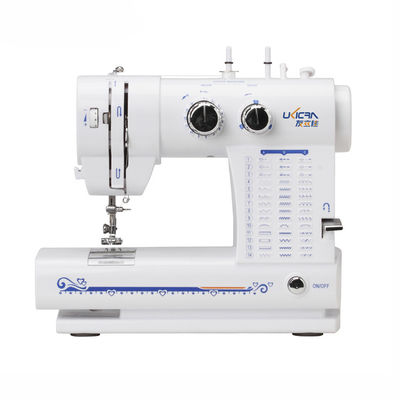 Machine à coudre portable à plateau à longueur de point réglable pour la couture à boutons