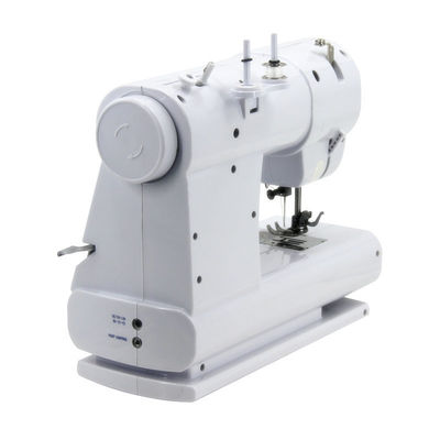 Machine à coudre portable à plateau à longueur de point réglable pour la couture à boutons