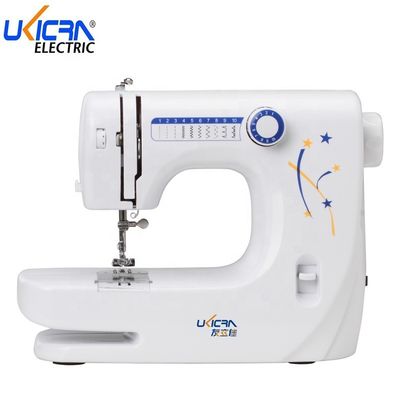 Machine à coudre à papillon pour vêtements Facile à utiliser Corps blanc Bleu Jaune Impression