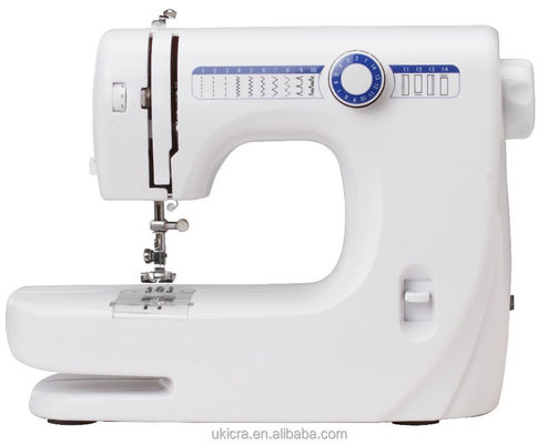 Machine à coudre électrique pour le ménage de 2,9 kg de poids et de conception compacte de 33,5 x 14,5 x 24 cm